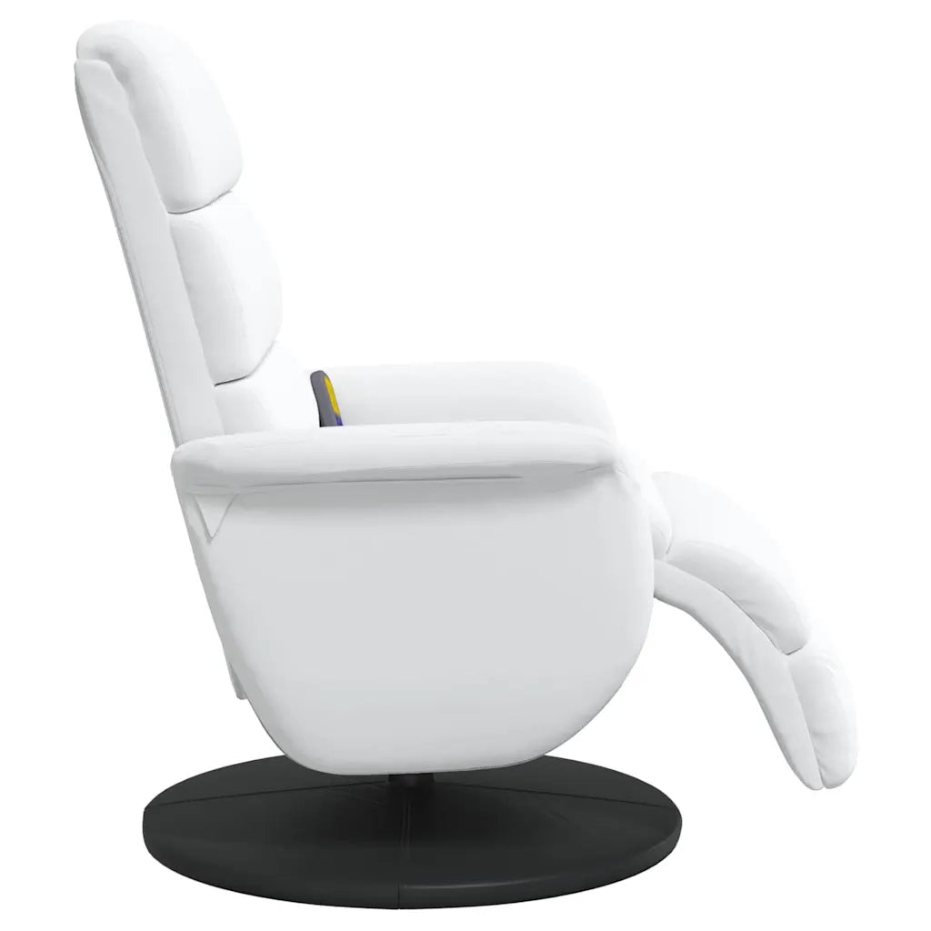 Divano Sedia-Poltrona reclinabile Bianco PU