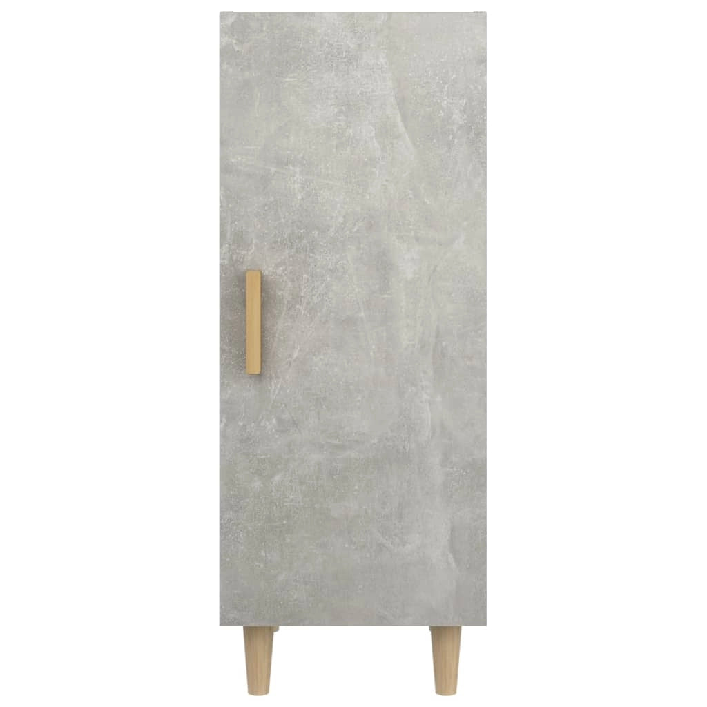 Buffet credenza cassettiera mobiletto mobile contenitore organizer per cucina soggiorno salotto 34,5 x 34 x 90 cm legno ingegnerizzato grigio 02_0031898