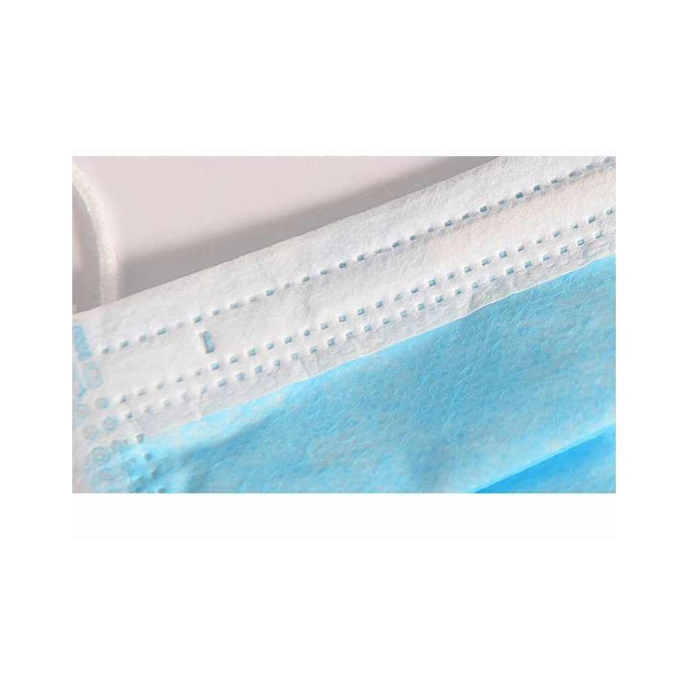 Trade Shop - Set Da 50 Mascherine Protettive Viso Chirurgiche Monouso Mascherina Facciale -