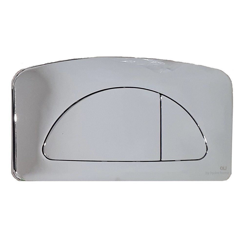 PLACCA DI COMANDO DIAMANTE 2 DOPPIO TASTO  CROMATA     OLIVER INTERNATIONAL