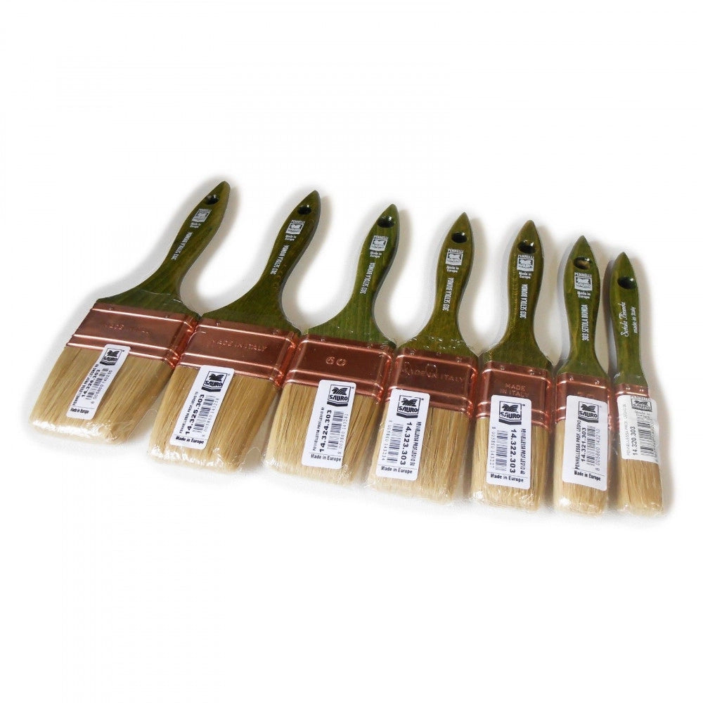 Pennello professionale sauro serie 303, larghezza  40mm
