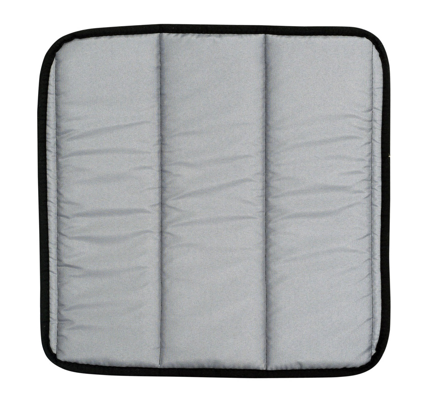 Cuscino trapuntato impermeabile AIO FACTORY 50x50 cm, cuscino da giardino grigio scuro