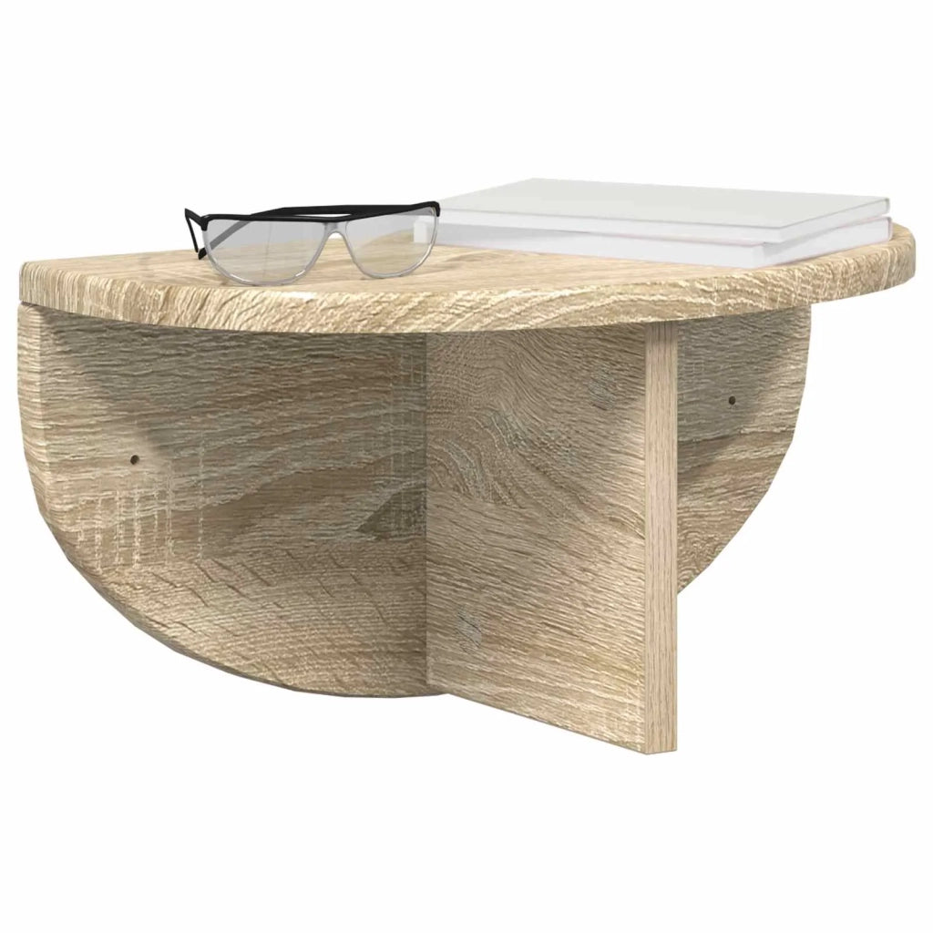 Scaffale da parete 2 pcs Rovere Sonoma 38 x 19 x 19 cm 891413