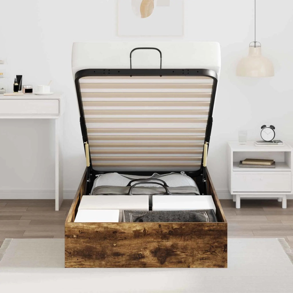 Letto ottomano Quercia Affumicata 203 x 90 x 25 cm 3409257