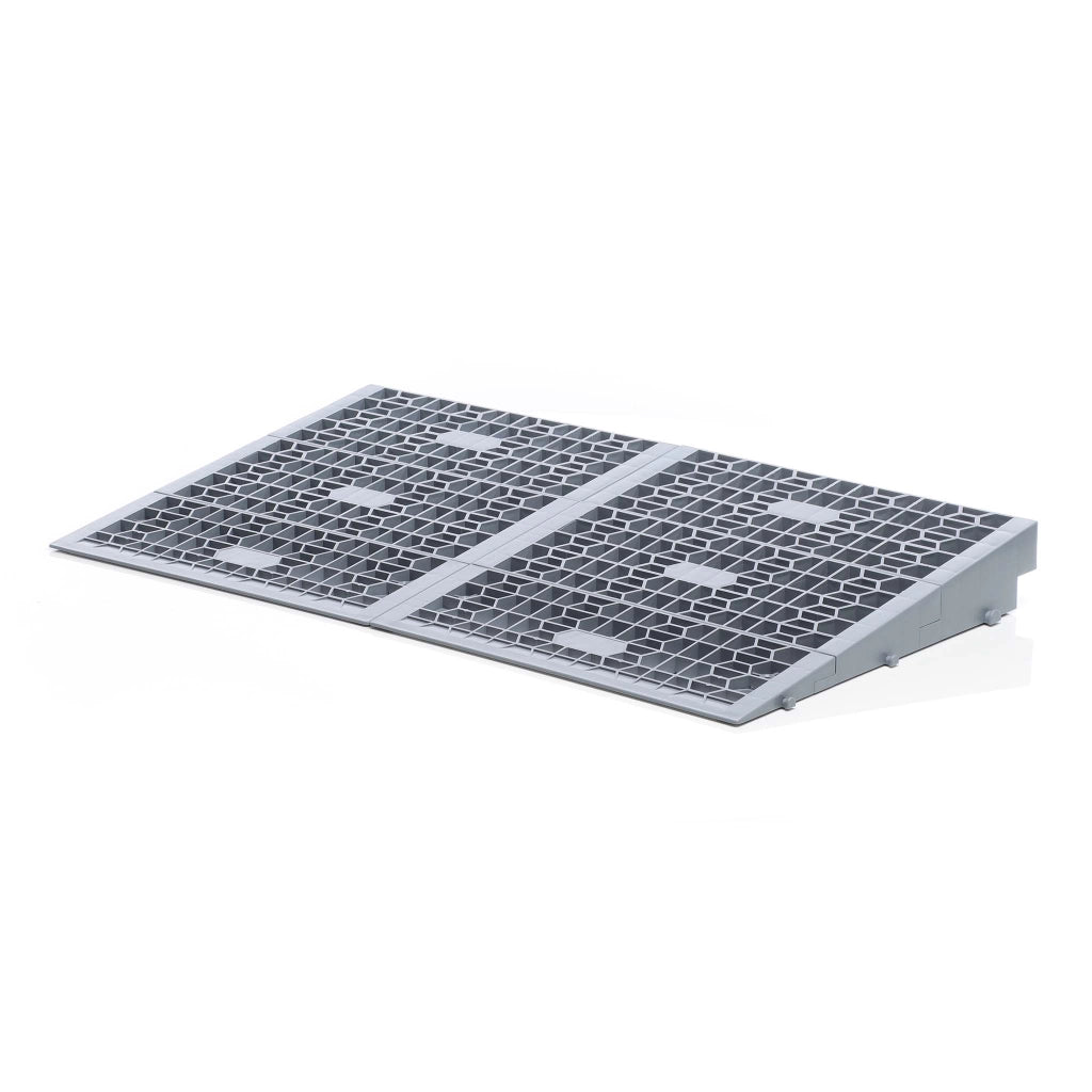 Rampa per soglie con diverse altezze 0-25/25-50/50-76 mm Larga 810 mm Pedana per disabili