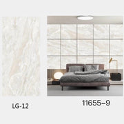 Trade Shop - Pannello Adesivo Effetto Marmo Marmorizzato Pareti Paraschizzi 300 X 60cm Stanza -