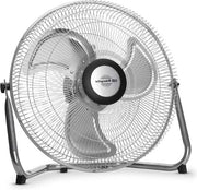 Ventilatore industriale inclinabile 40 cm ali metalliche 3 velocità di ventilazione maniglia 80 W - PW 1240 Ventilatore di Potenza