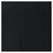 Tappeto del soggiorno | Tappeto Quadrato Nero 100x100 cm in Bamb¨´