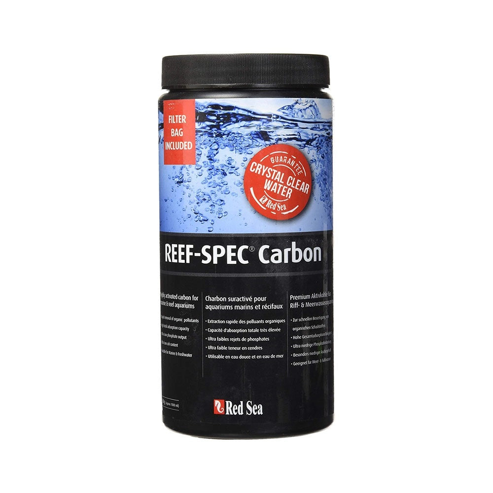 Red Sea Reef Spec Carbon - Carbone attivo altamente attivo per acqua dolce e marina Formato: 1000 ml