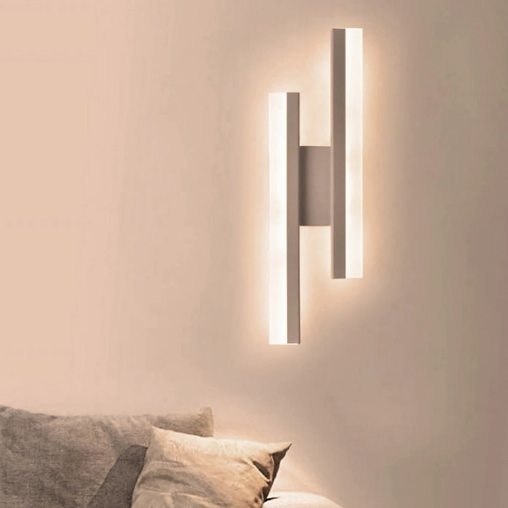 Applique Lampada da parete per muro a LED 10W moderna doppia Luce per interno