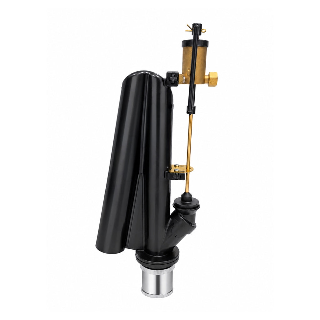 BATTERIA SCARICO WC PER CASSETTA ALTA IN ABS SENZA PULSANTE MODELLO ECOGREEN   - IDC