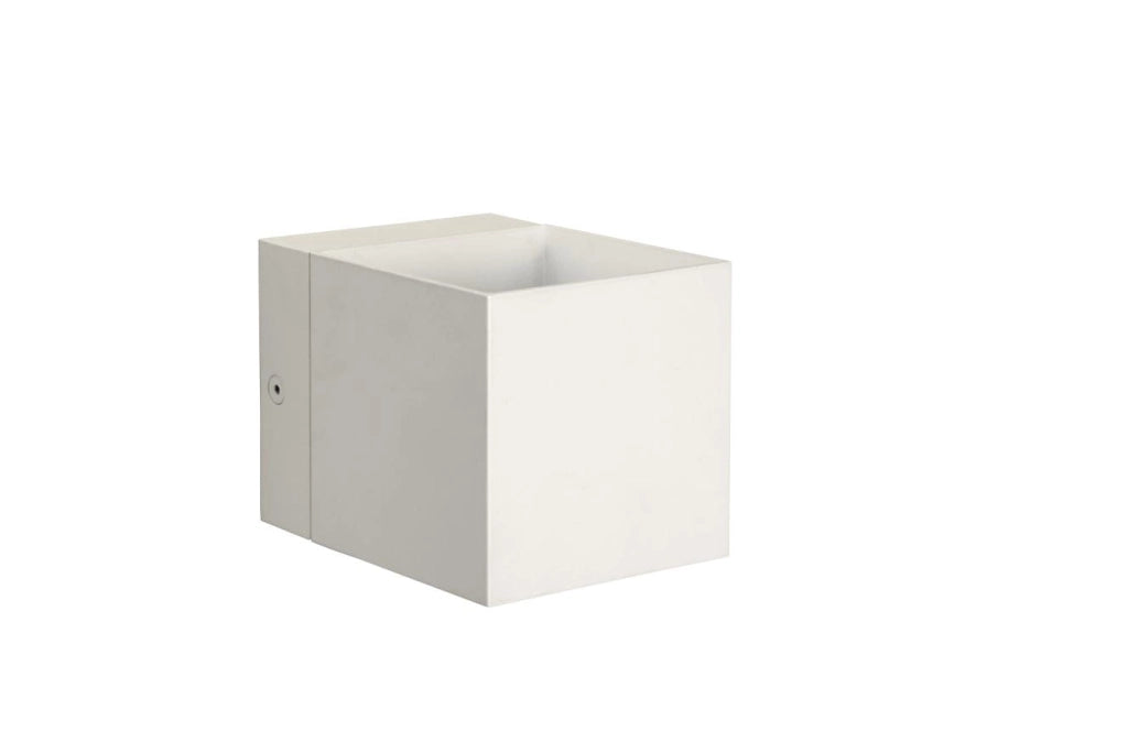 Applique Lucide Devi bianca alluminio G9 40W IP20 monoluce