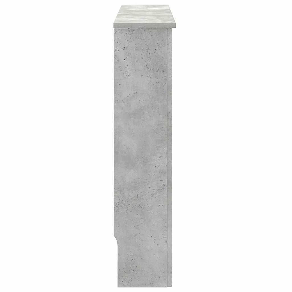 Copertura per radiatori Grigio cemento 78 x 19 x 81,5 cm