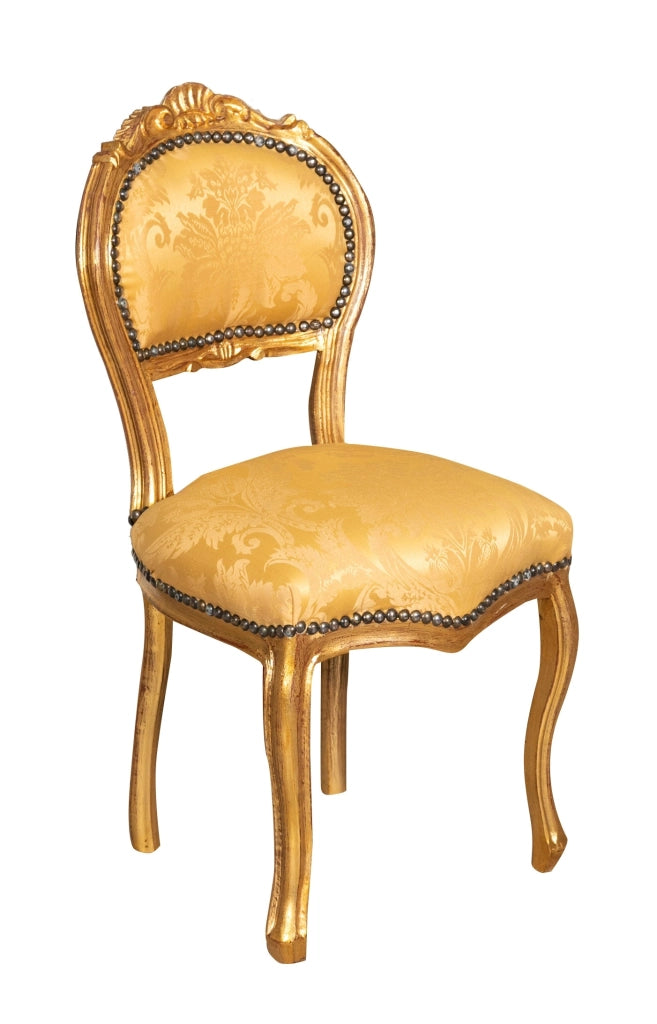 Biscottini SEDIA STILE FRANCESE LUIGI XVI IN LEGNO MASSELLO DI FAGGIO poltroncina XVI,