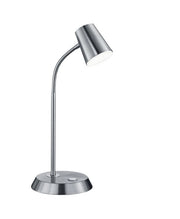 Lampada da tavolo Narcos nichel LED dimmer 3000K Trio