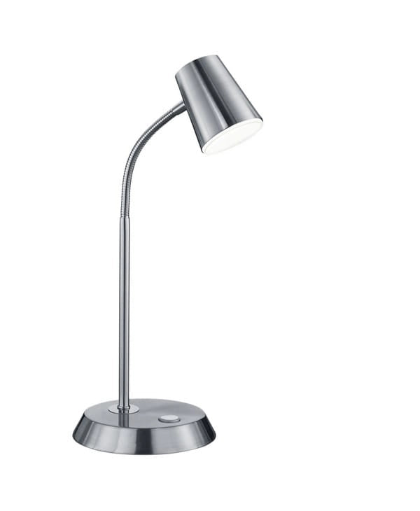Lampada da tavolo Narcos nichel LED dimmer 3000K Trio