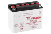 BATTERIA YUASA 12N18-3 12V 18 Ah