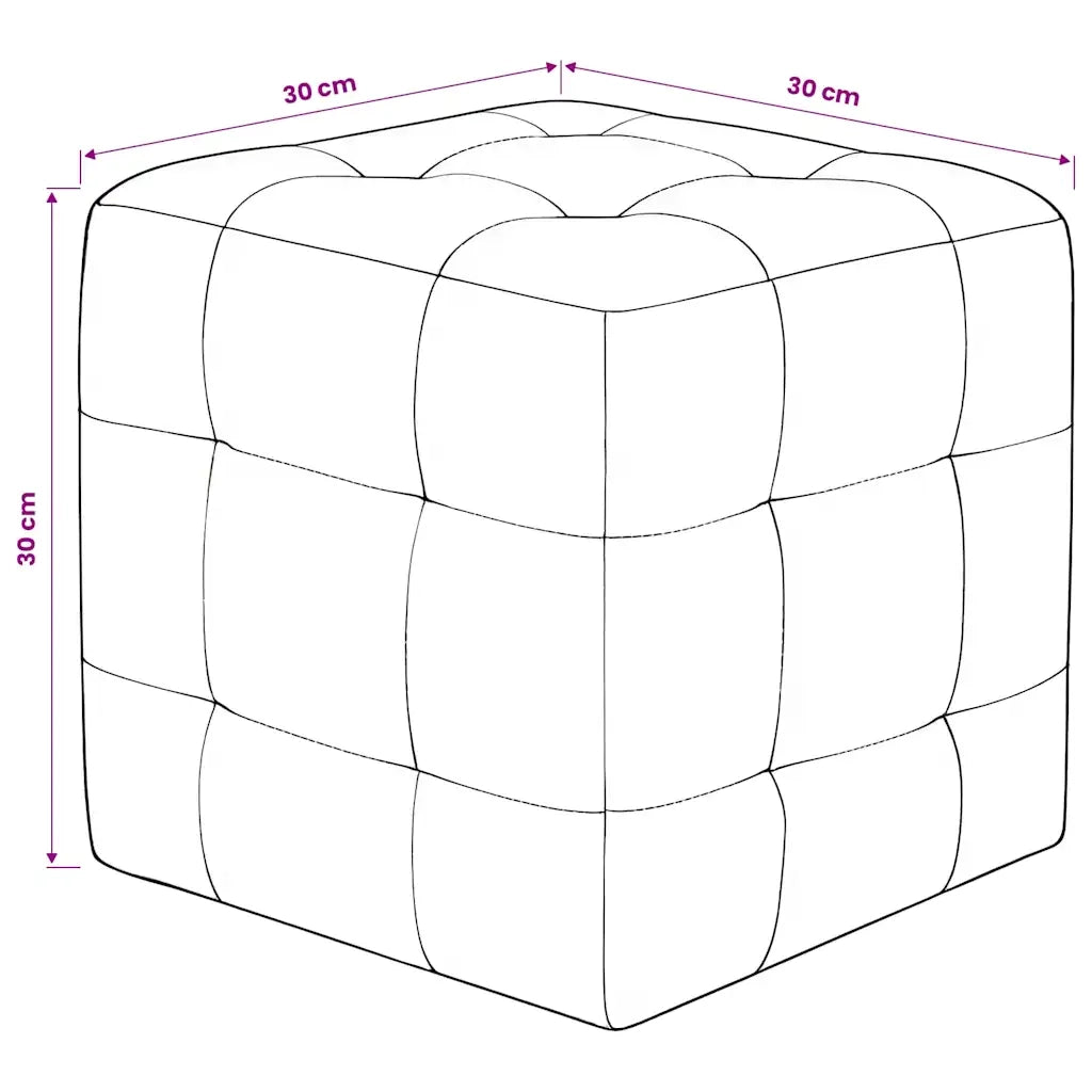 Sgabelli a Cubo Neri 60740