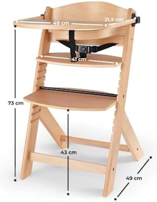 Seggiolino da Cucina per Bambini - Seggiolino per Bambini - Seggiolino Cucina per Bambini - Seggiolino per Cucina Bambini - Modello: 12345 - Materiale: Legno - Dimensioni: 40x30x60 cm - Età di utilizzo: 6-36 mesi - Peso: 5 kg - Colore: Miele