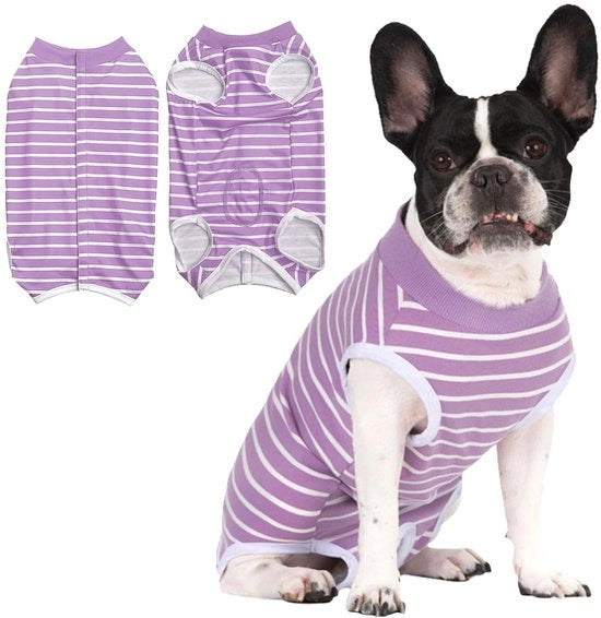 Pacco di cura per cani XL - Pacco di cura per ferite addominali chirurgiche - Protezione cutanea - Alternativa alla fasciatura - Rosa - Corpo di cura per il recupero