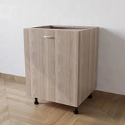 Mobile Base 60 Compreso Di Anta. H 72 Cm L 60 Cm P 55.5 Cm. Spedizione In Kit Olmo