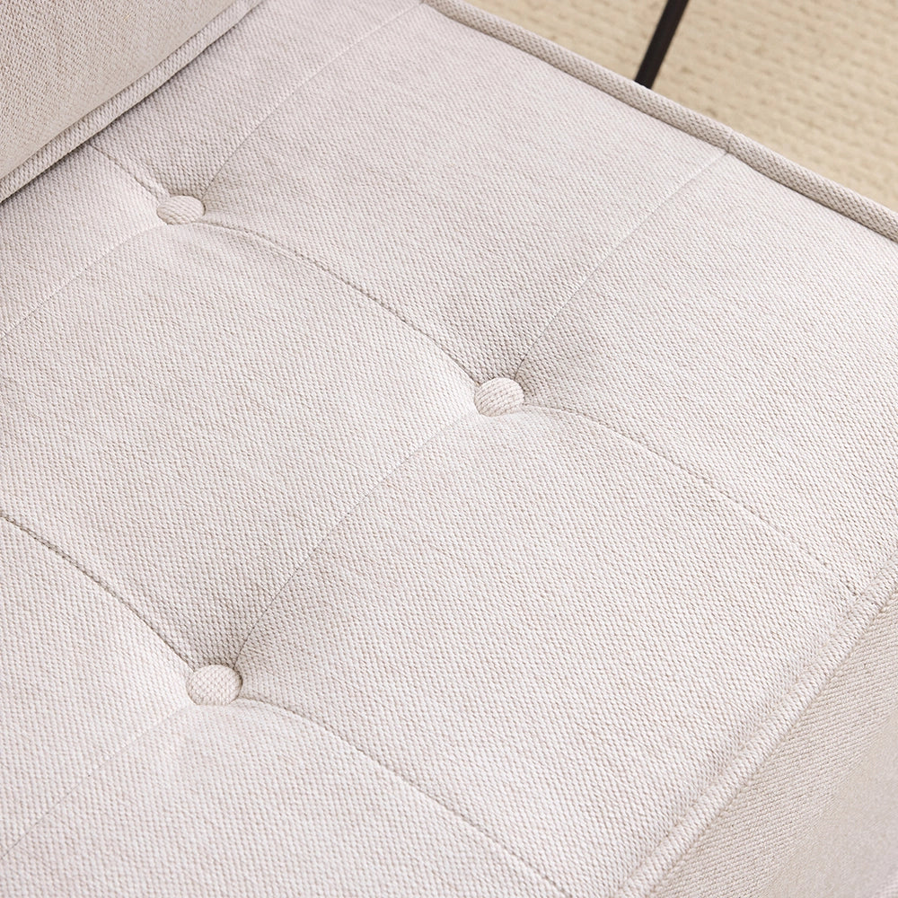Canap?? semplice per camera - Xylo - Set salotto con pouf