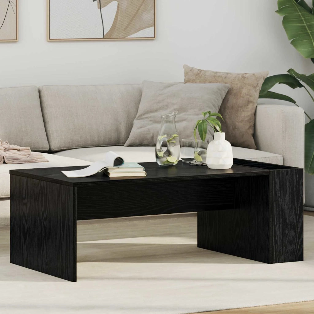 Tavolino da salotto Rovere Nero 95 x 50 x 34 cm 8000165