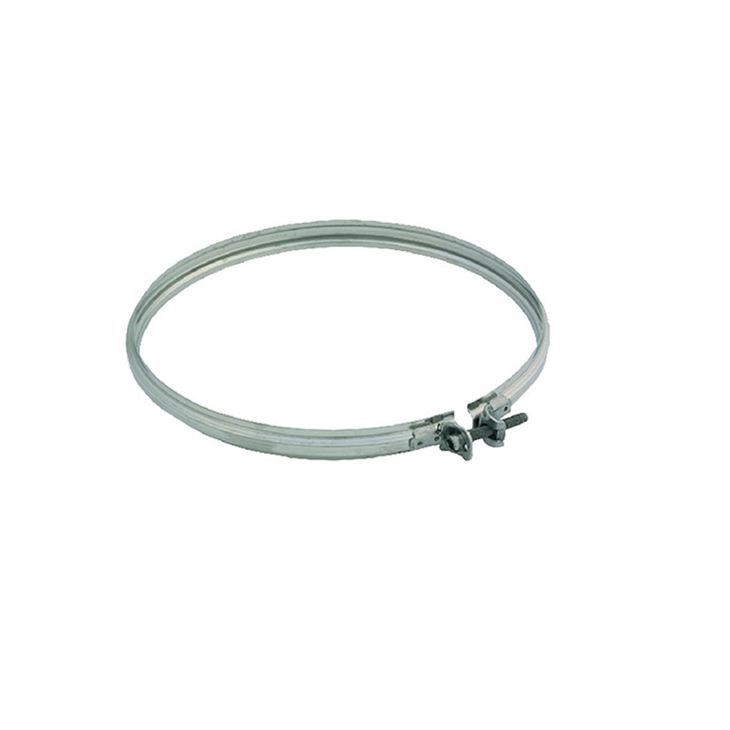 Fascetta di bloccaggio in acciaio inox diversi diametri serraggio stringitubi 13 cm