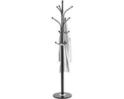 Supporto per capo in marmo nero a chromo Ø 40 x H 179 cm