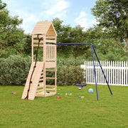 Set da Gioco da Esterno in Legno Massello di Pino 3156922