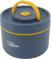 Bento-lunchbox 550 ml - Contenitore alimentare rotondo - Stacking - Progetto impermeabile - Acciaio inossidabile - Eccellenti prestazioni di isolamento termico