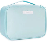 Borsa cosmetica per donne, borsa da toeletta per donne, grande borsa per trucco, borsa per trucco per ragazze, borsa cosmetica, borsa per trucco (azzurro celeste)