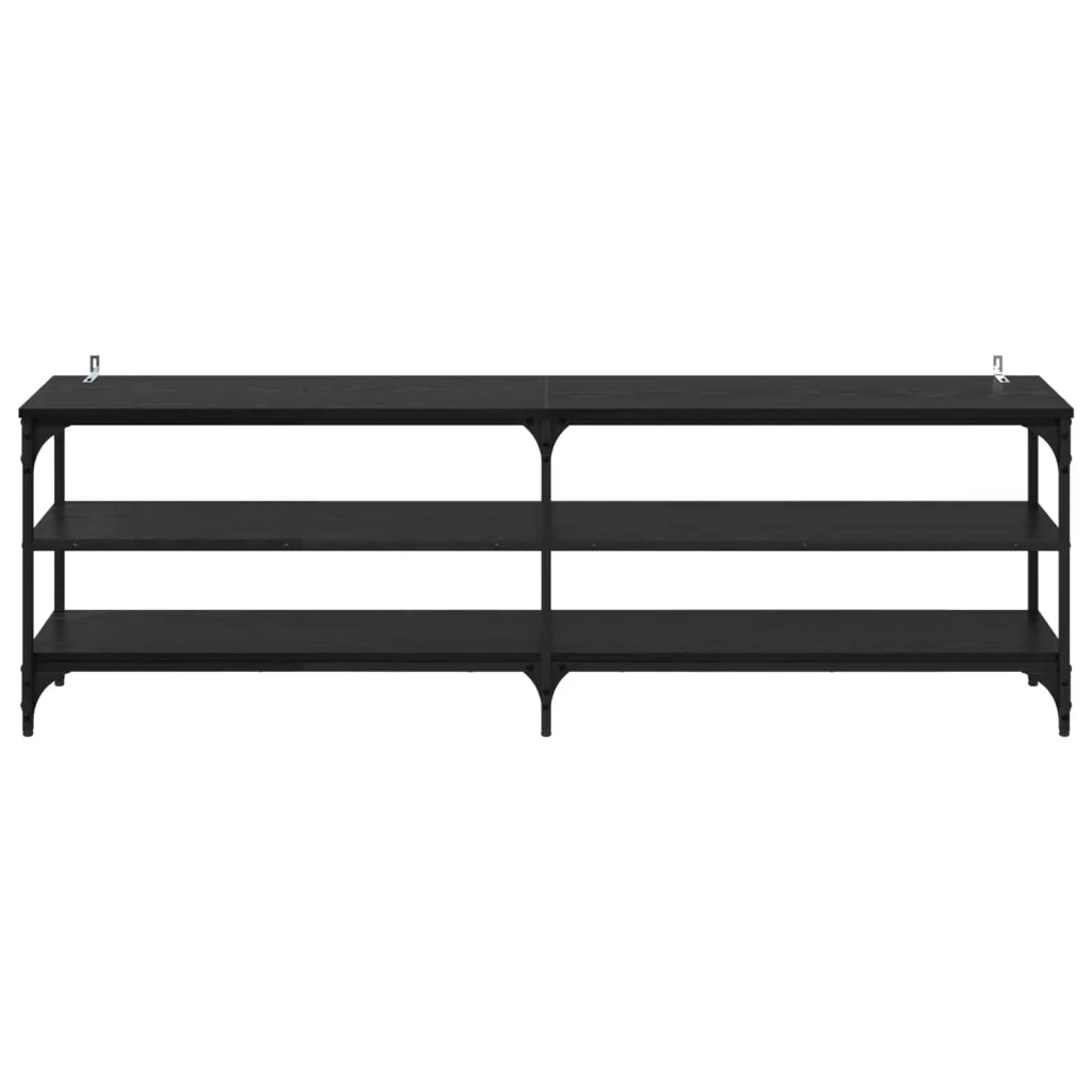 Mobile TV Rovere Nero 160 x 30 x 50 cm
