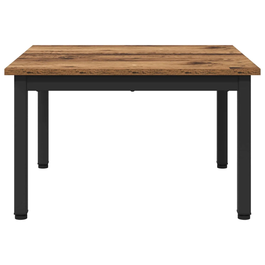 Tavolino da salotto | Tavolino da caff¨¨ | Tavolino da Soggiorno Legno vecchio 60 x 60 x 36 cm