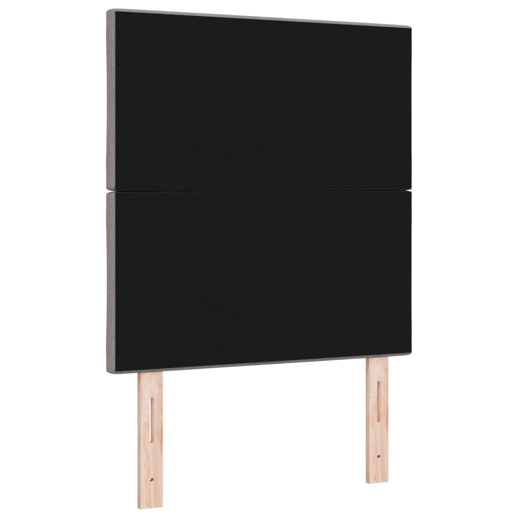 Testiera  Design a Blocchi a Diamante Tortora 80 cm Tessuto