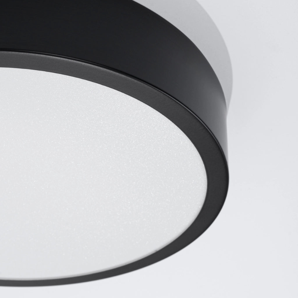 Lampada a soffitto ONYX 30 nero LED 3000K