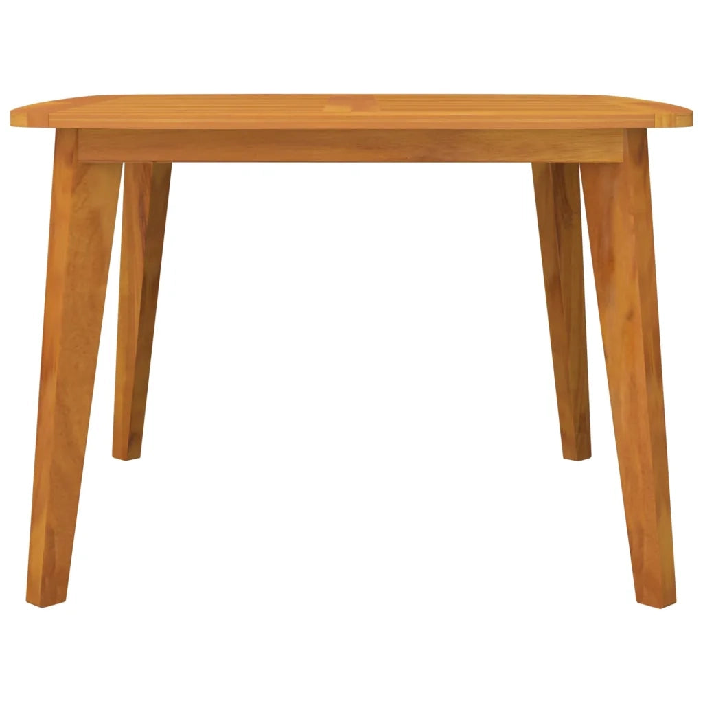 Tavolo da Giardino | Tavolino da esterno 110x110x75 cm Legno Massello Di Acacia
