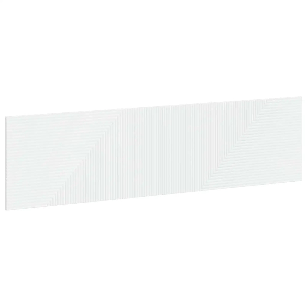 Testiera da Muro HAARLEM Bianco Legno ingegnerizzato 896925