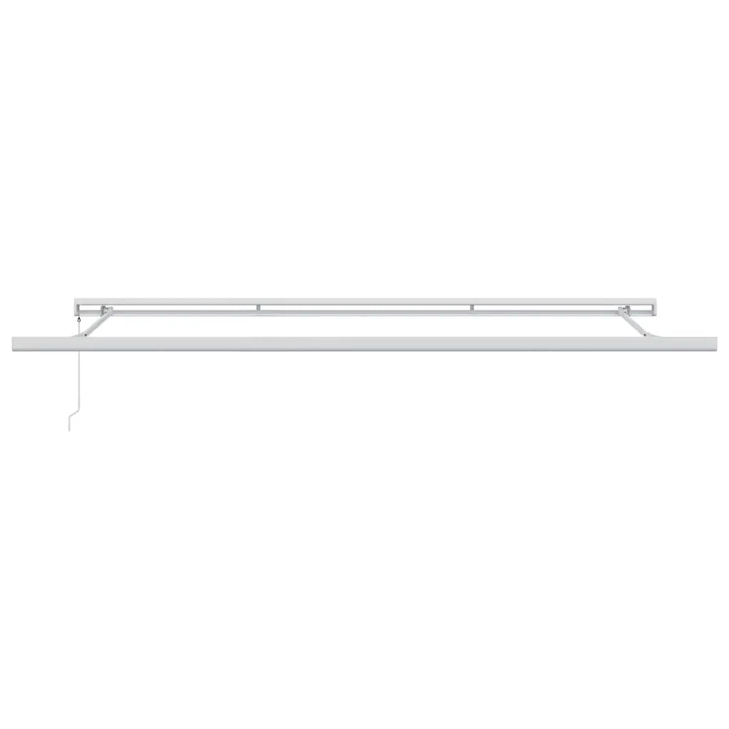 Tenda Sole Retrattile Manuale 450x300 cm Marrone 3215721