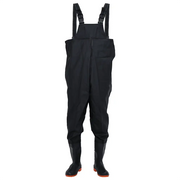 Wader da Pesca con Stivali Nero Taglia 45 CFW5932956