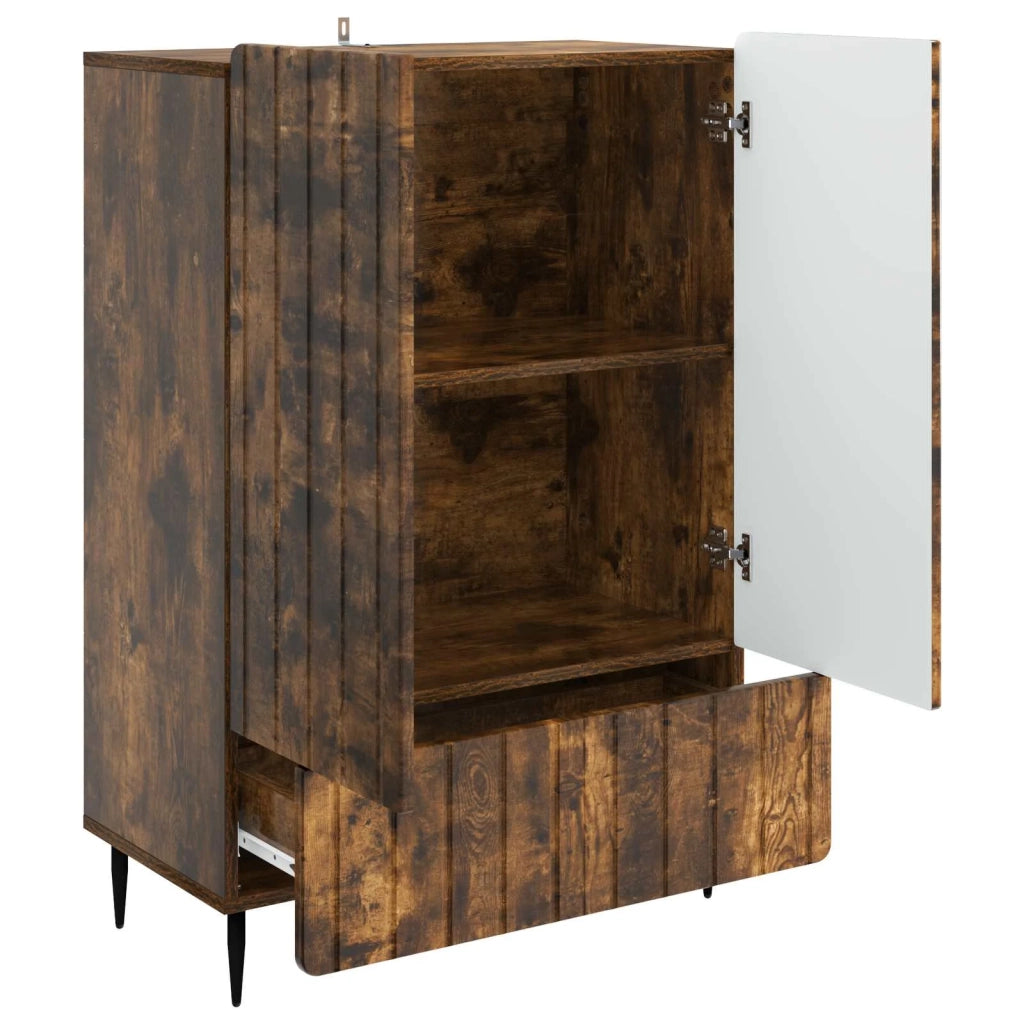 Credenza Rovere Fumo 66 x 34,5 x 97 cm Legno ingegnerizzato 894440