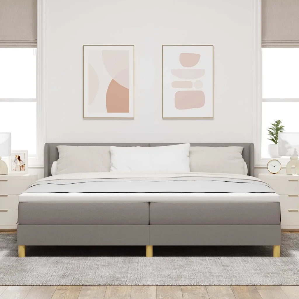 Letto a molle con materasso Talpa 200 x 200 cm Tessuto 3341318
