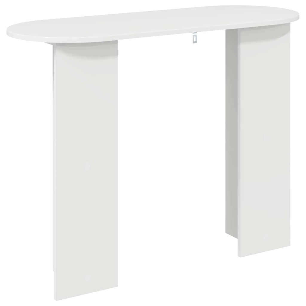 Tavolo consolle Bianco Lucido 100 x 39,5 x 75 cm 8001153