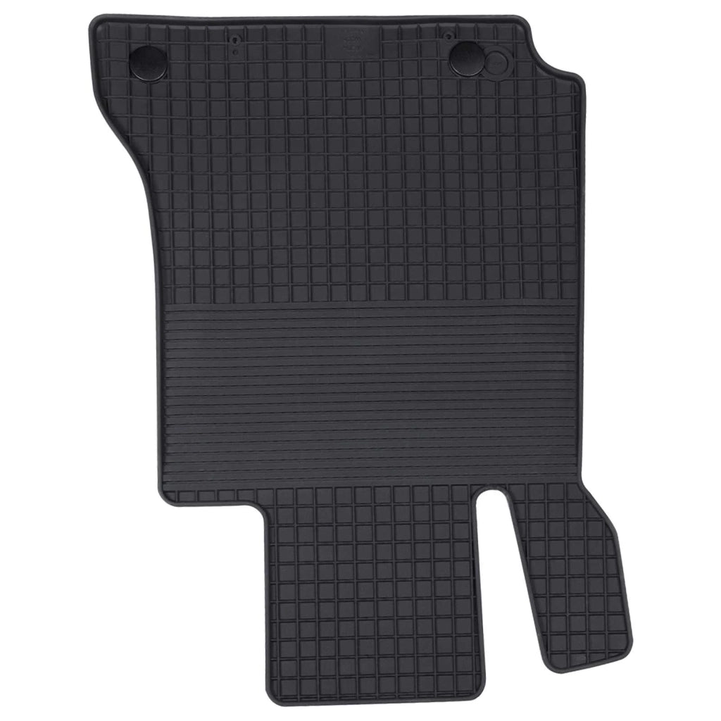 Tappetino per Auto 4 pz Nero Gomma CFW8328156