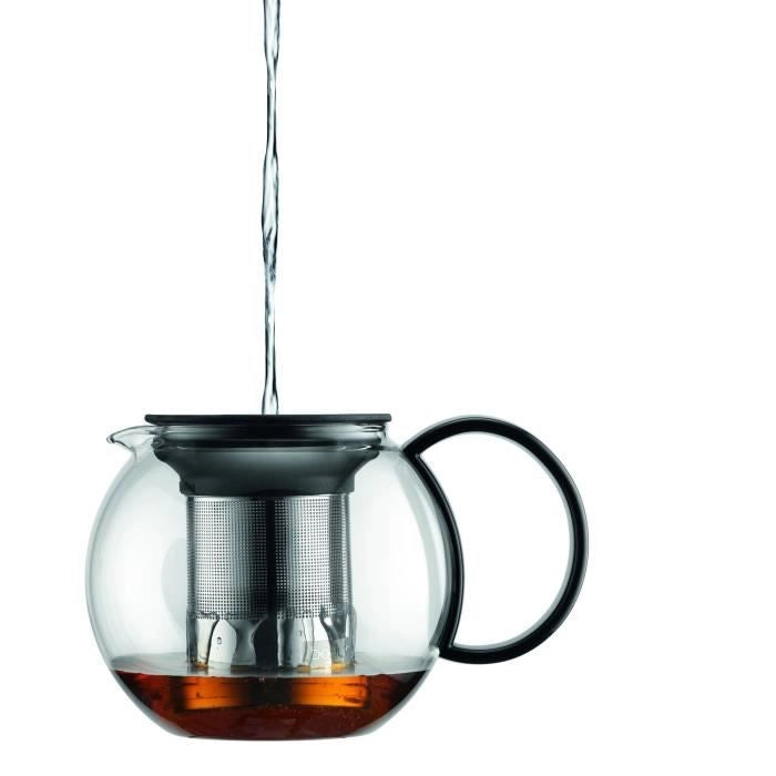 Assam - TheIere A Piston Bodum, copertura in plastica, filtro in acciaio inossidabile, 0,5 L