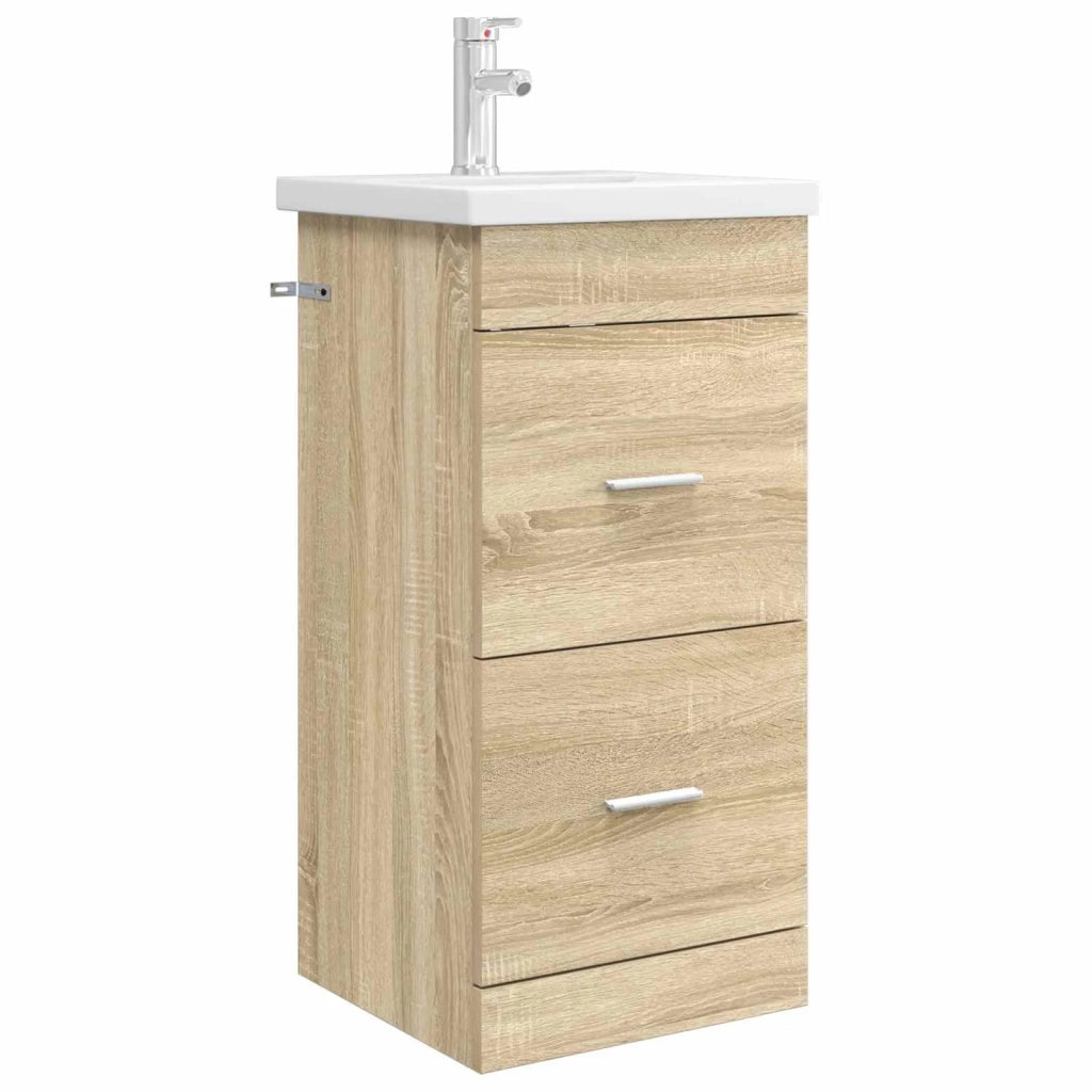 Mobile da bagno con lavabo Rovere Sonoma 42 x 40 x 84,5 cm 890698