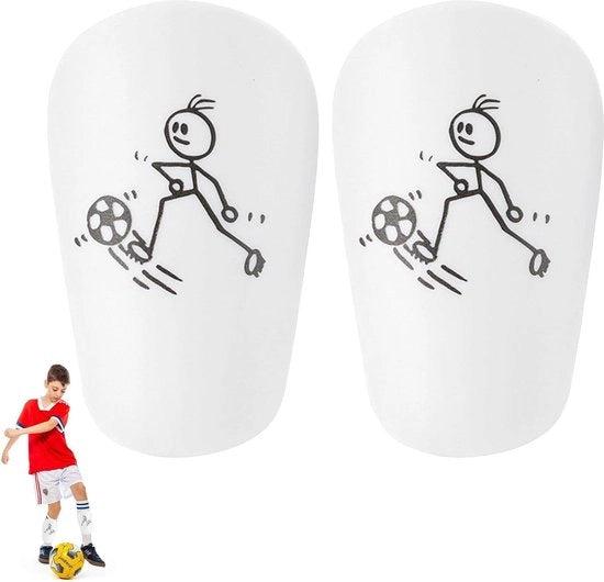 Protezioni ginocchia 2 pezzi per calcio dei bambini - mini calcio - protezione di allenamento - attrezzatura di protezione - bambini - protezione ginocchia