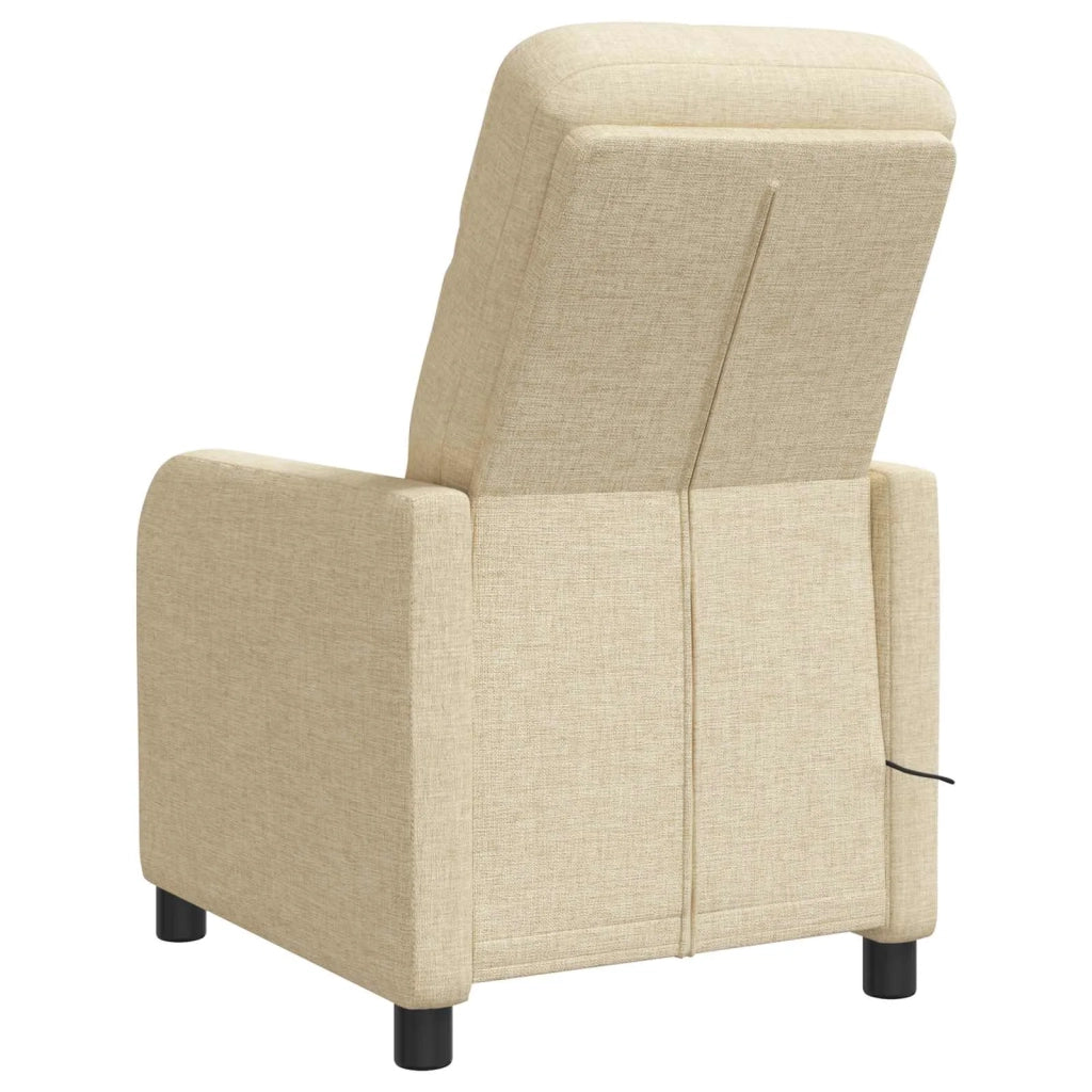 Divano Sedia-Poltrona Massaggiante Crema Tessuto 626916