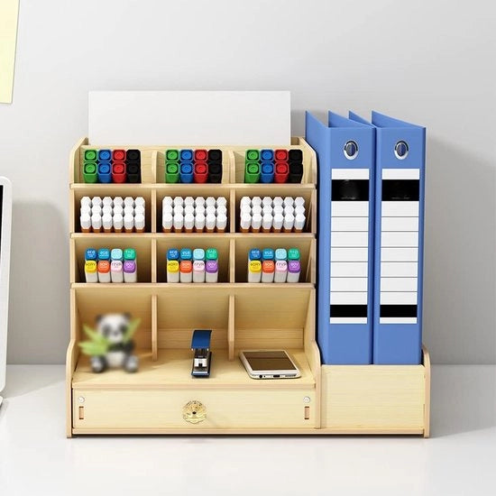 Organizzatore di Ufficio Premium – Organizzatore di Scrivania – Articoli di Ufficio – Accessori di Scrivania – Raccoglitore di Scrivania – Accessori di Ufficio di Alta Qualità