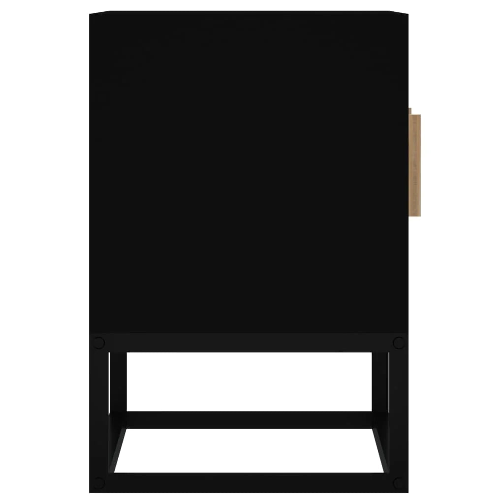 Mobile TV multimediale scaffale TV credenza mobile TV sala da pranzo soggiorno camera da letto 105 x 30 x 45 cm legno ingegnerizzato e ferro nero 02_0025666